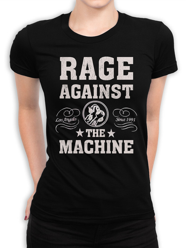 фото Футболка женская design heroes rage against the machine - ratm черная 2xl