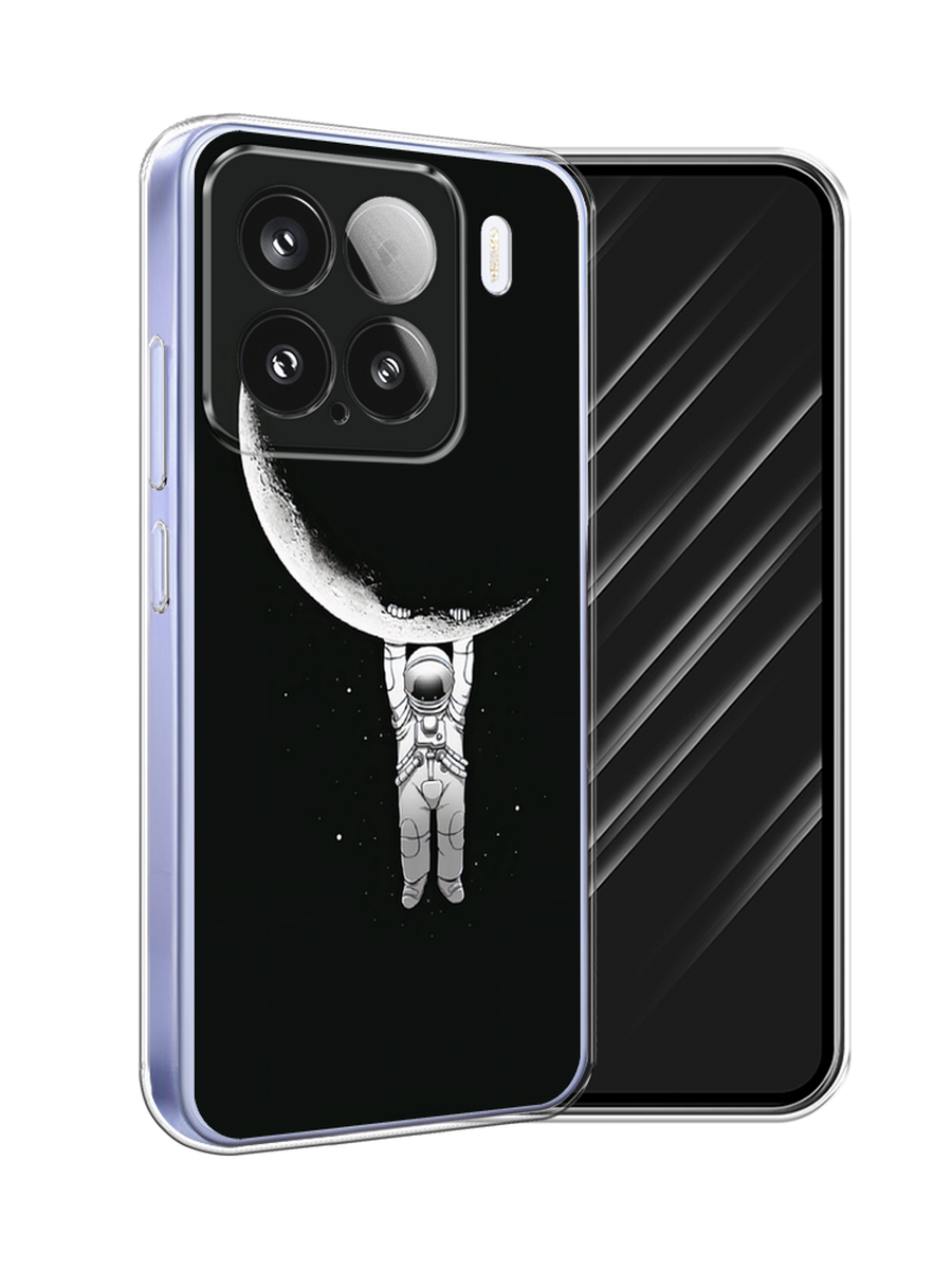 

Чехол Awog на Xiaomi 15 "Космонавт", Белый;черный, 323650-1