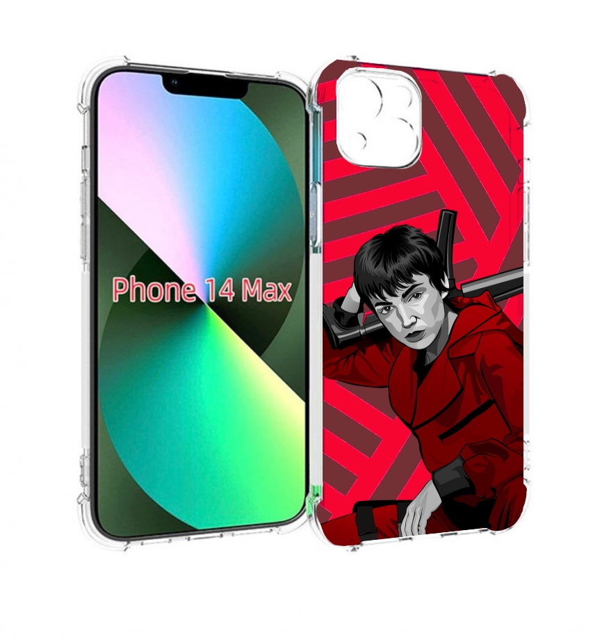 

Чехол MyPads Токио-бумажный-дом для iPhone 14 Plus (6.7), Прозрачный, Tocco