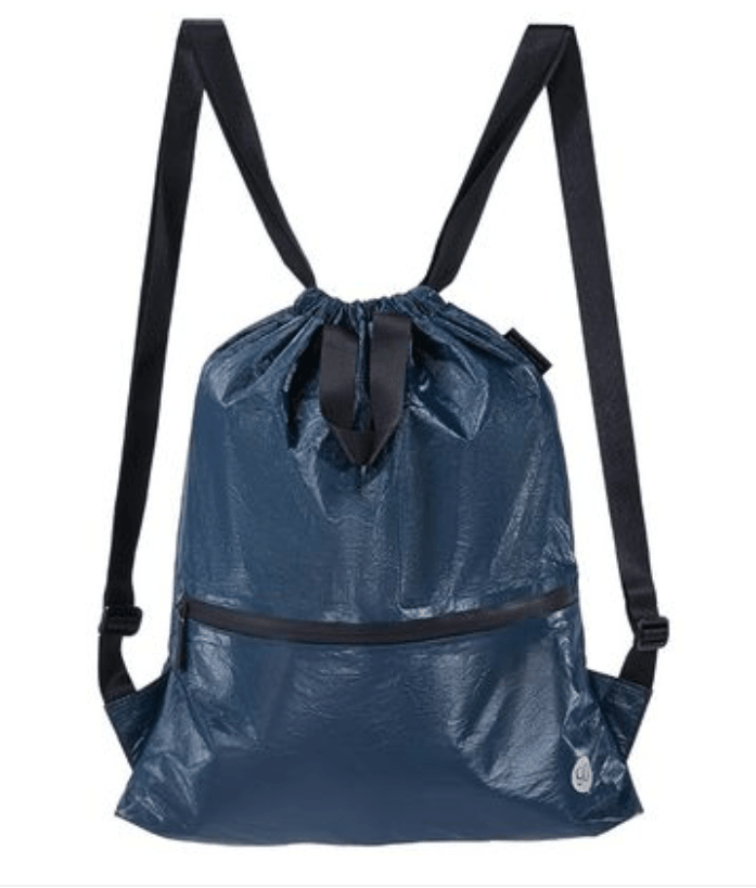 Сумка-рюкзак унисекс Ninetygo Manhattan Tyvek Drawstring Bag синий, 40х45х5 см