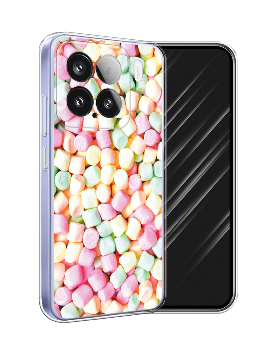 

Чехол Awog на Xiaomi 15 "Marshmallows", Зеленый;желтый;розовый, 323650-1
