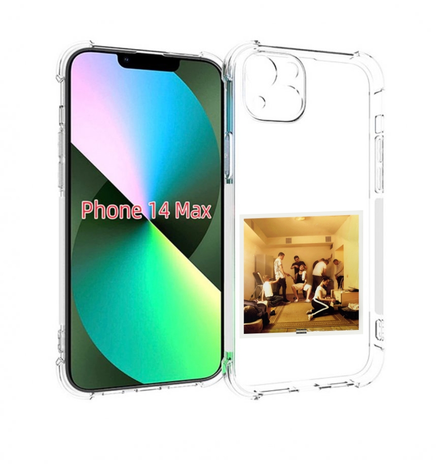 

Чехол MyPads Уроборос Скриптонит улица 36 для iPhone 14 Plus (6.7), Прозрачный, Tocco