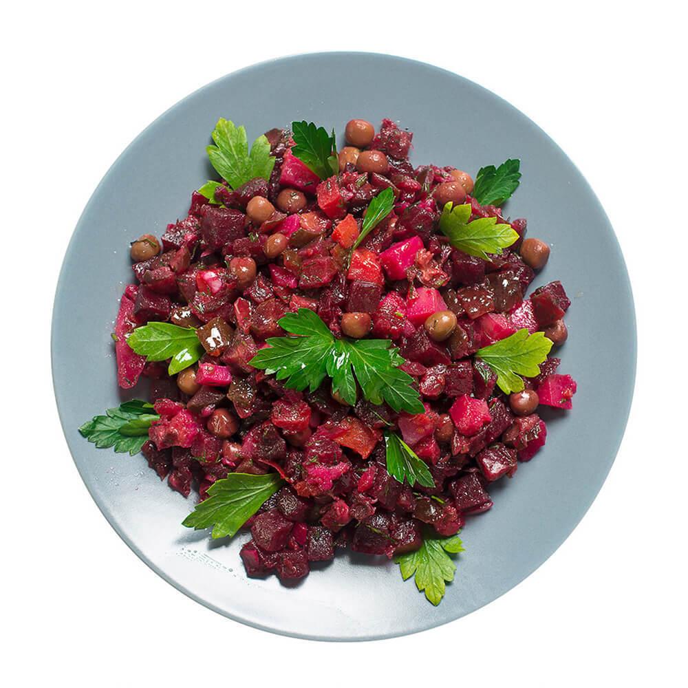 

Салат Винегрет Уже готово Азбука Вкуса, с подсолнечным маслом, 200 г