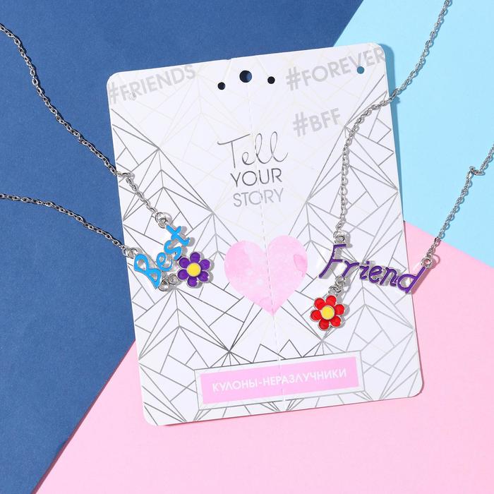 

Комплект колье из бижутерного сплава NoBrand 4095408, эмаль, 4095408