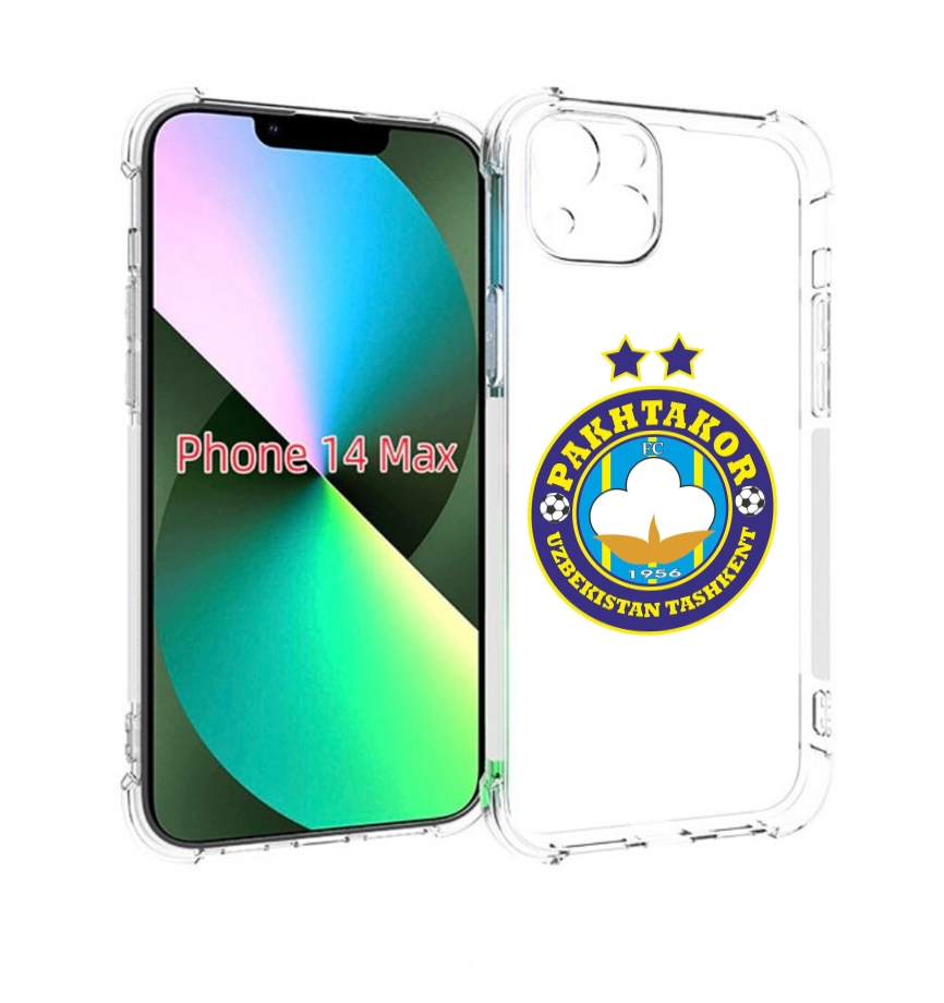 

Чехол MyPads Фк Пахтакор Pakhtakor мужской для iPhone 14 Plus (6.7), Прозрачный, Tocco