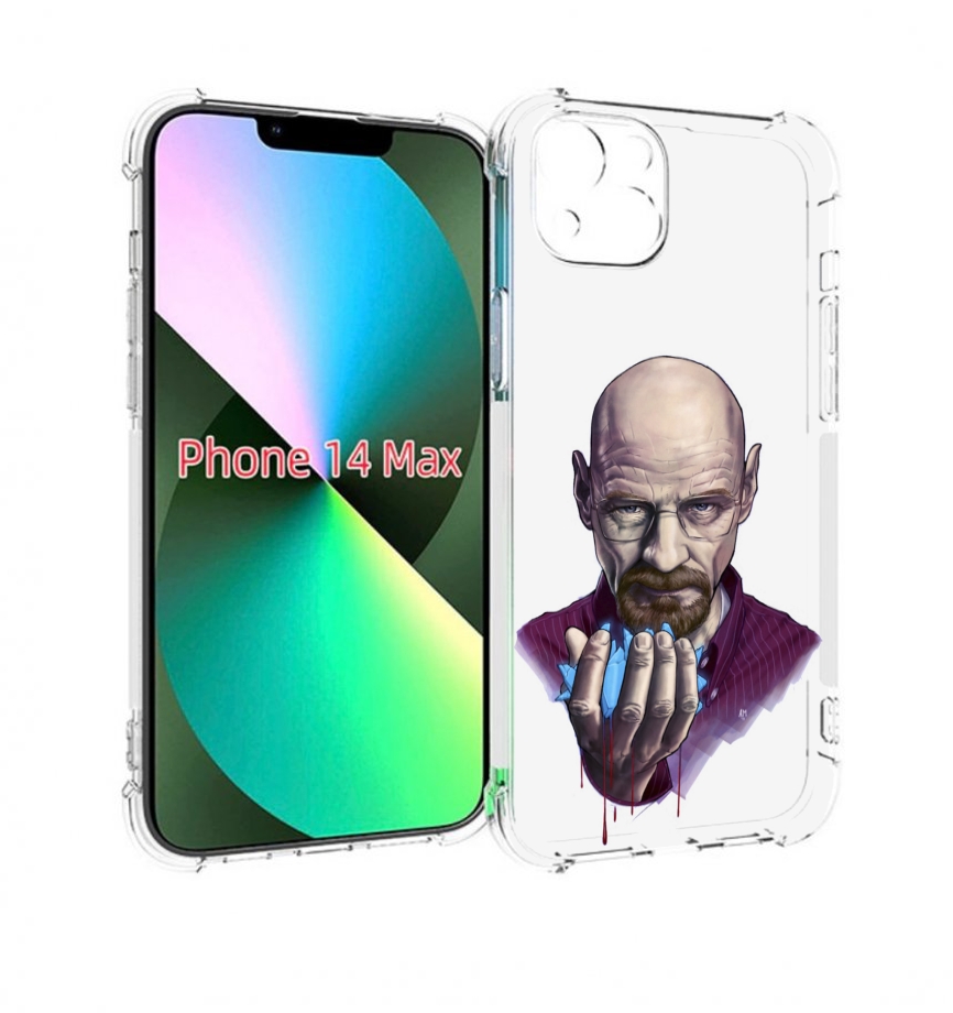 

Чехол MyPads Хайзенберг для iPhone 14 Plus (6.7), Прозрачный, Tocco