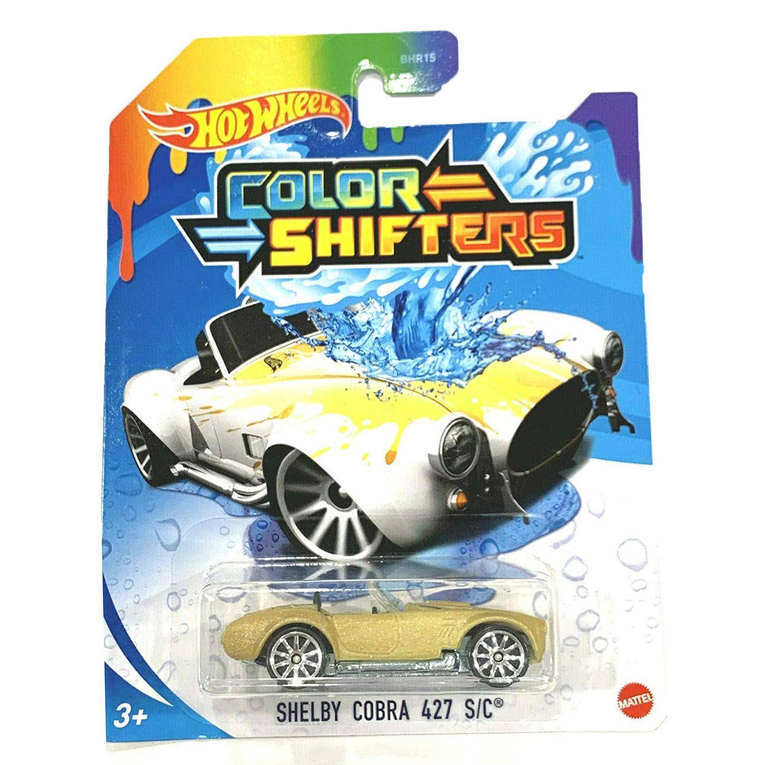 

Игрушечная машинка Hot Wheels меняющие цвет Shelby Cobar 427 S/C