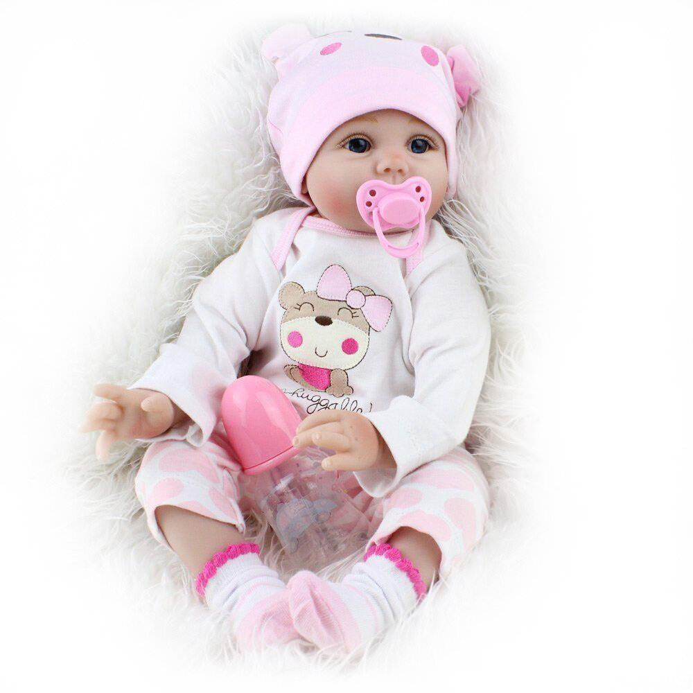 

Кукла RebornLand Миранда мягконабивная реборн 55 см 339