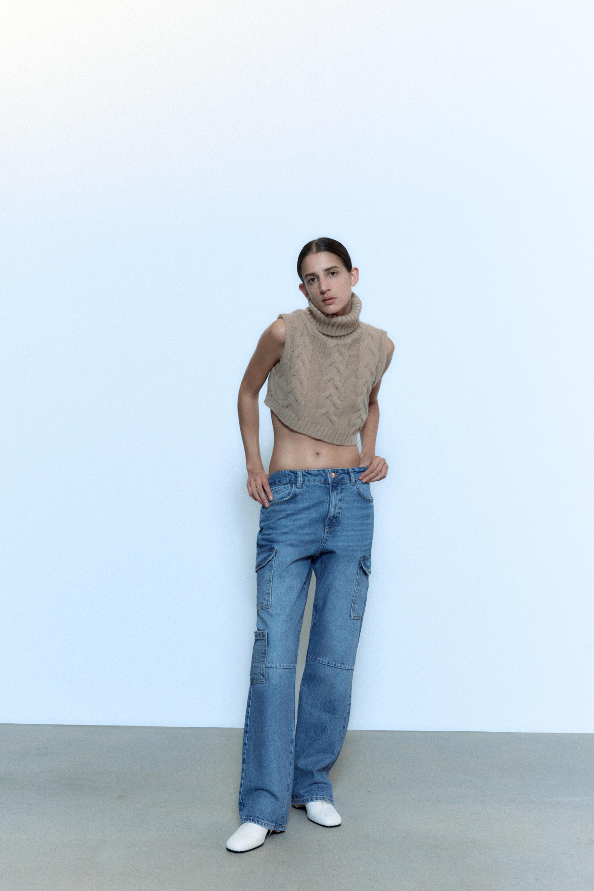 

Джинсы женские ZARA 06147055 синие 46 EU (доставка из-за рубежа), 06147055