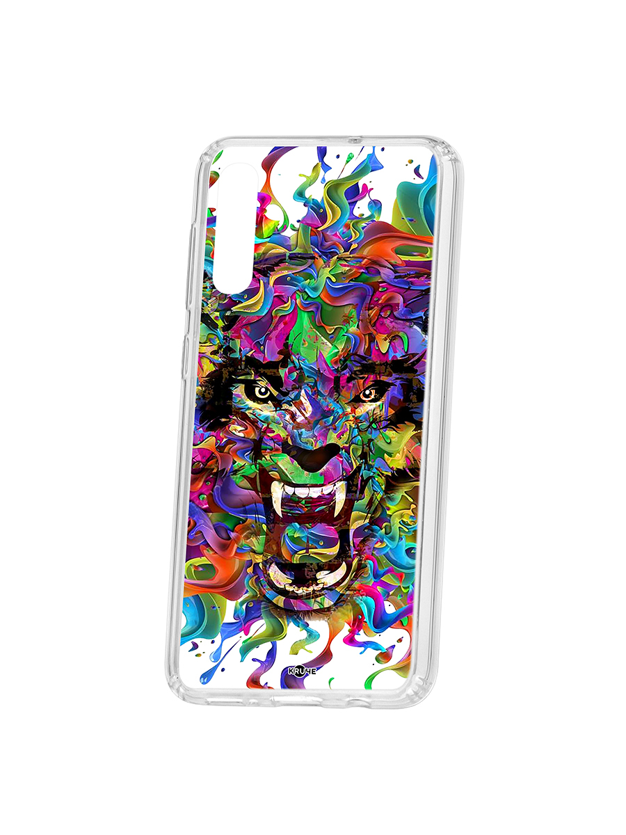 фото Чехол на samsung galaxy a50 2019 kruche print colored beast кruче