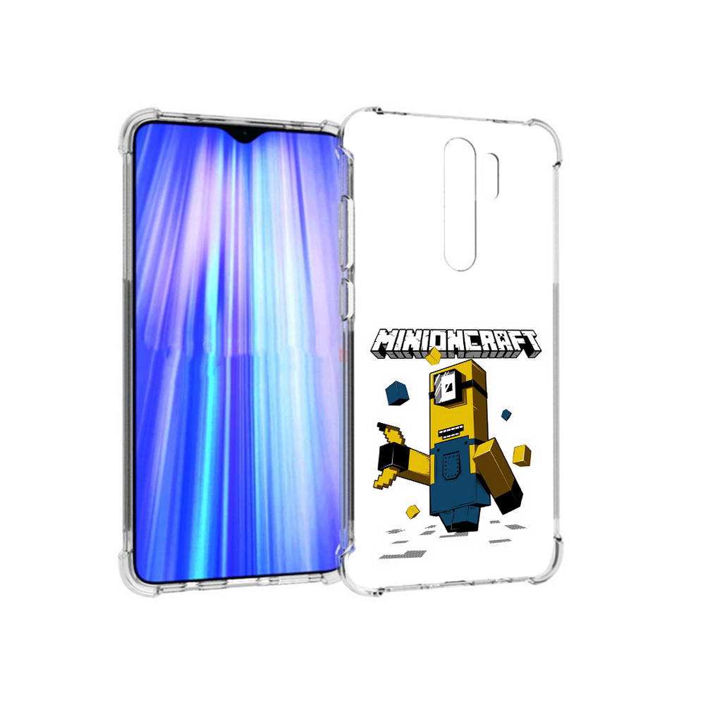 

Чехол MyPads Tocco для Xiaomi Redmi Note 8 Pro миньон (PT135544.276.478), Прозрачный, Tocco