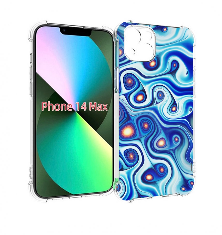 

Чехол MyPads абстрактная-текстура для iPhone 14 Plus (6.7), Прозрачный, Tocco