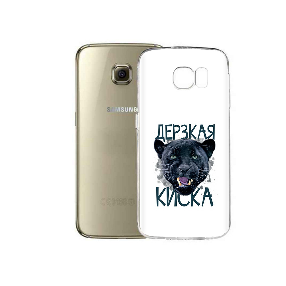 

Чехол MyPads Tocco для Samsung Galaxy C5 Pro дерзкая киска (PT61139.577.319), Прозрачный, Tocco
