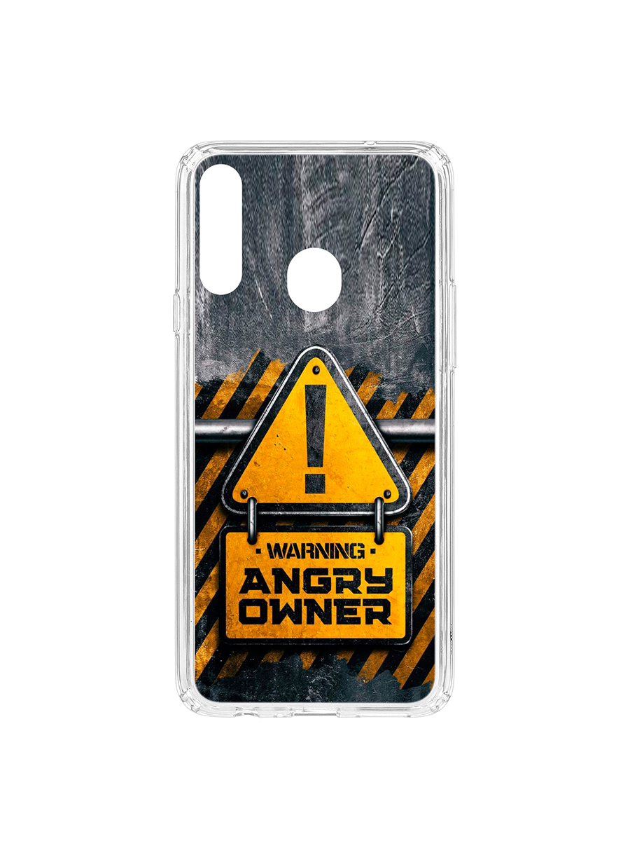 фото Чехол на samsung galaxy a20s kruche print angry owner кruче