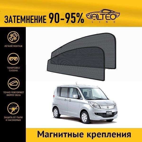 

Автошторки ALTEO на Suzuki Solio 2 (2010-2013)