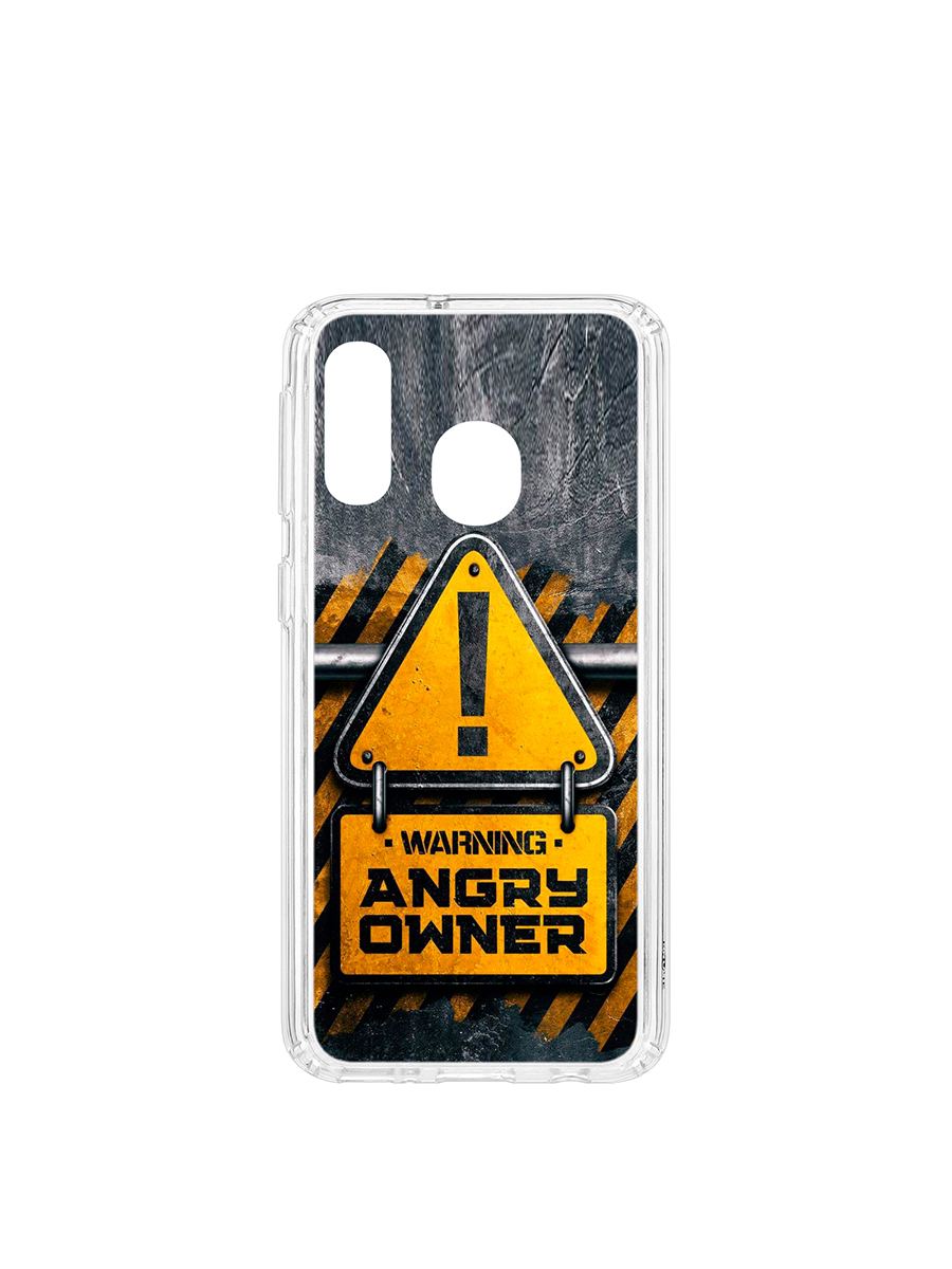 

Чехол на Samsung Galaxy A40 2019 Kruche Print Angry Owner