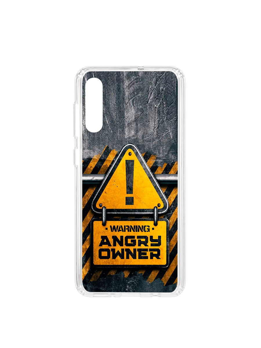 фото Чехол на samsung galaxy a50 2019 kruche print angry owner кruче