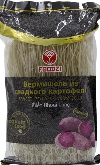 

Суперлапша из батата Вермишель из сладкого картофеля FOODZI FOODZI, Лапша