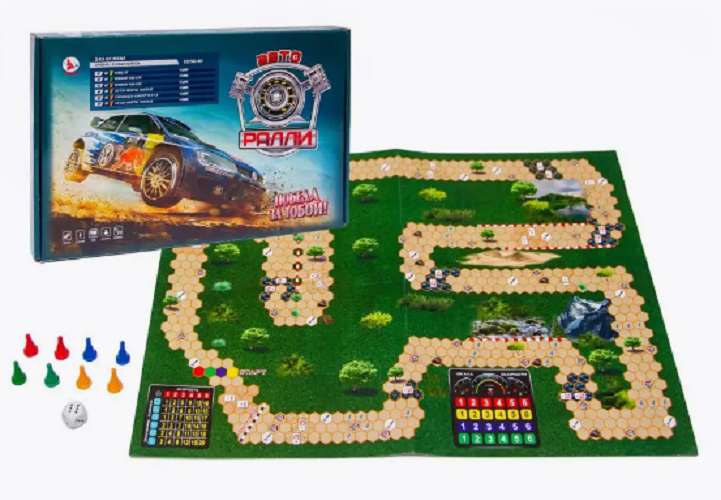 

Игра-ходилка Ракета Авто Ралли