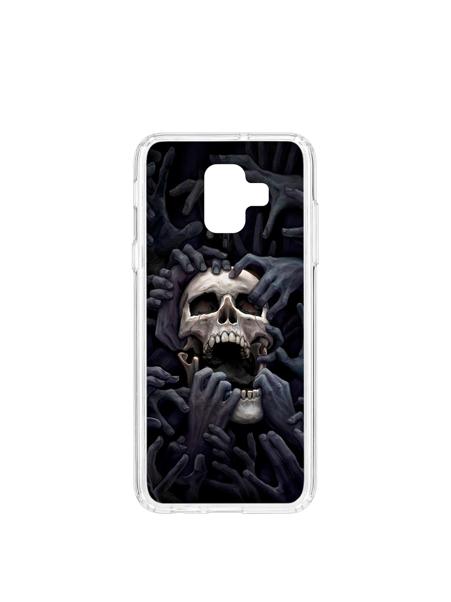 

Чехол на Samsung Galaxy A6 (2018) A600f Kruche Print Skull Hands