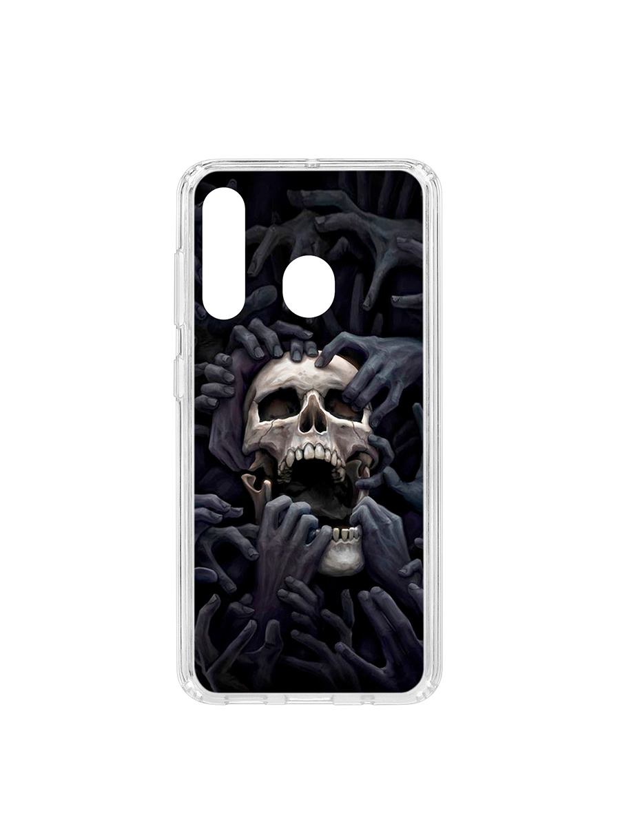 фото Чехол на samsung galaxy a60 2019 kruche print skull hands кruче