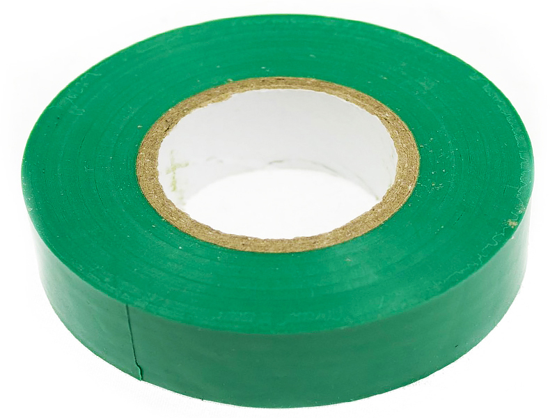 Изолента ОнЛайт OIT-B15-20/G 15mm x 20m Green 71 680