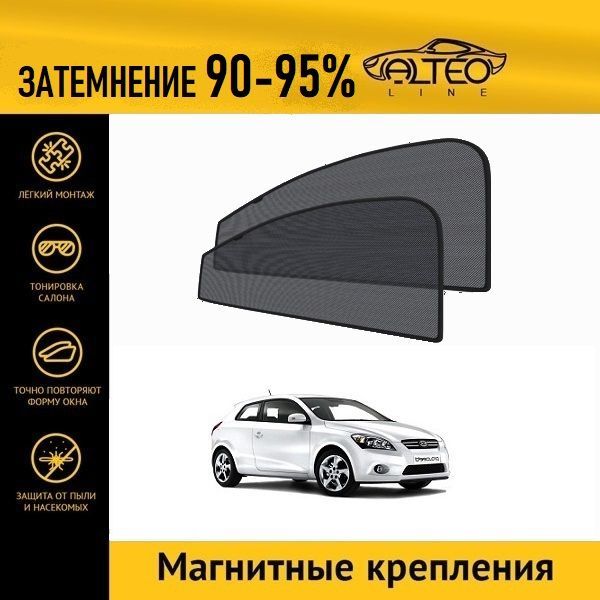 

Автошторки ALTEO на Kia ProCeed 1 (2006-2009) хэтчбек 3d