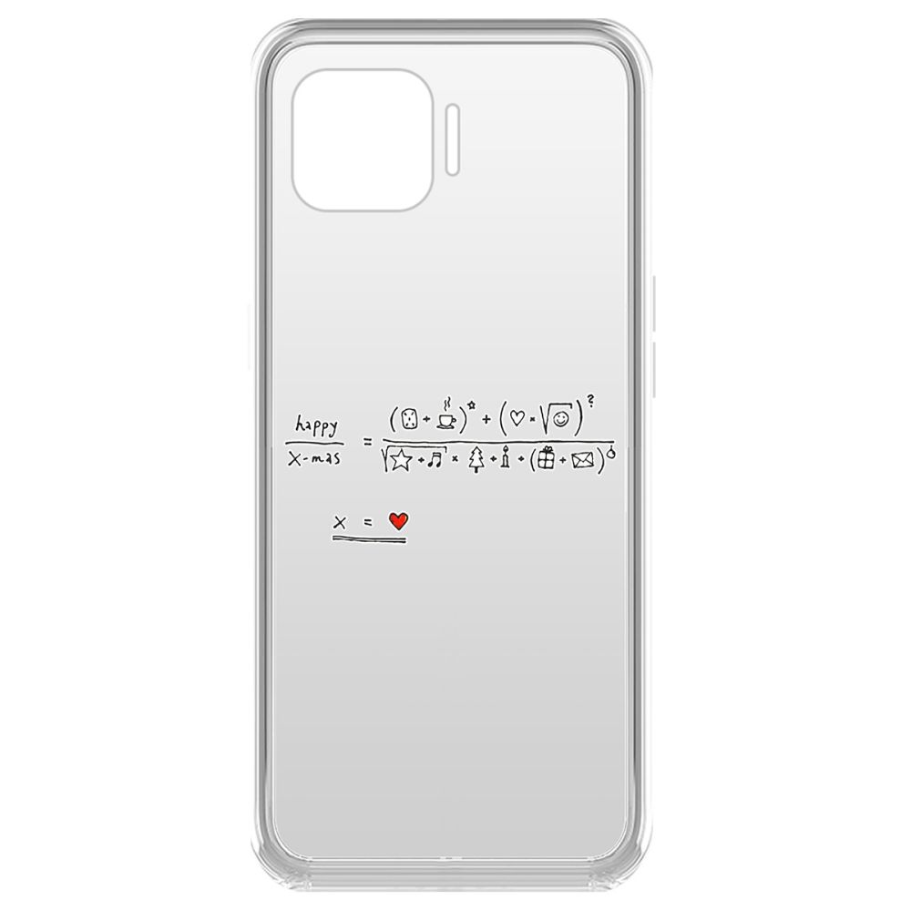 фото Чехол-накладка krutoff clear case праздничная формула для oppo reno4 lite