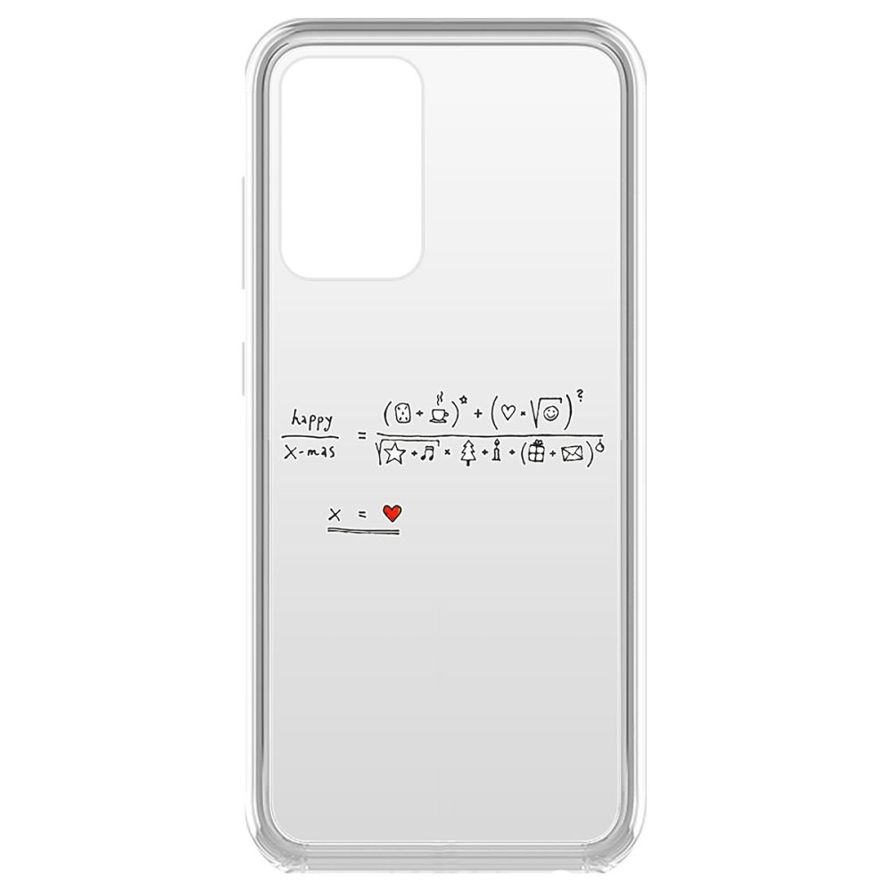 фото Чехол-накладка krutoff clear case праздничная формула для samsung galaxy a52 (a525)