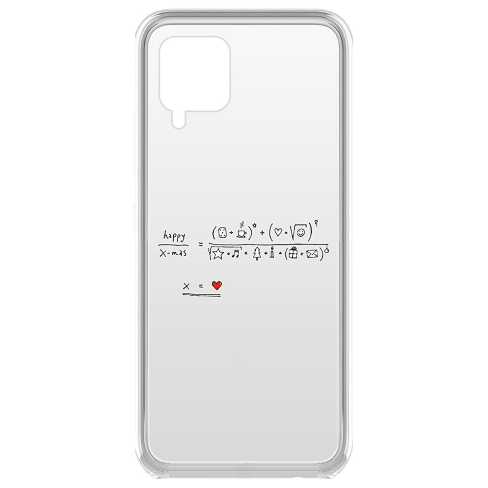 фото Чехол-накладка krutoff clear case праздничная формула для samsung galaxy a71 (a715)