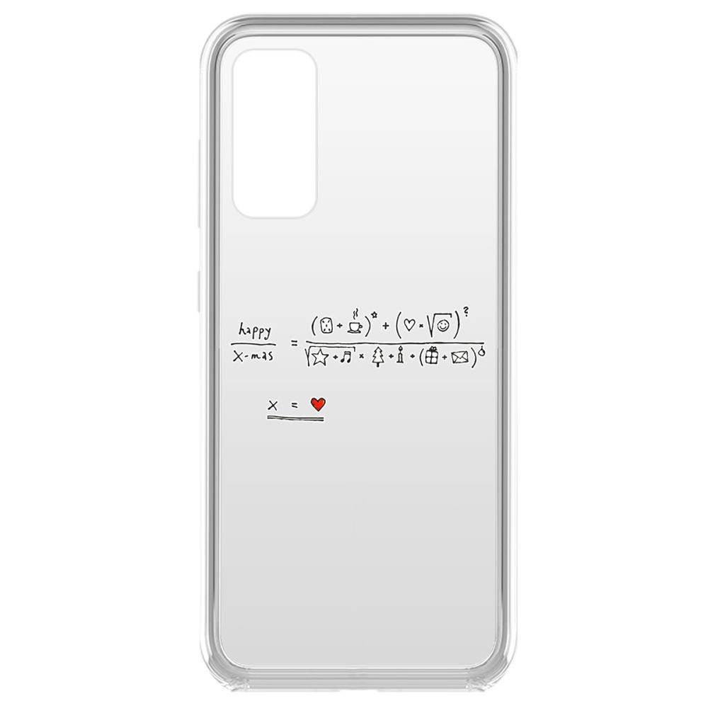 

Чехол-накладка Krutoff Clear Case Праздничная формула для Samsung Galaxy S20 FE