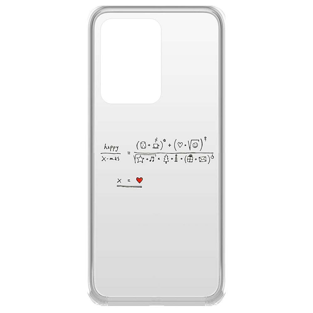 фото Чехол-накладка krutoff clear case праздничная формула для samsung galaxy s20 ultra (g988)