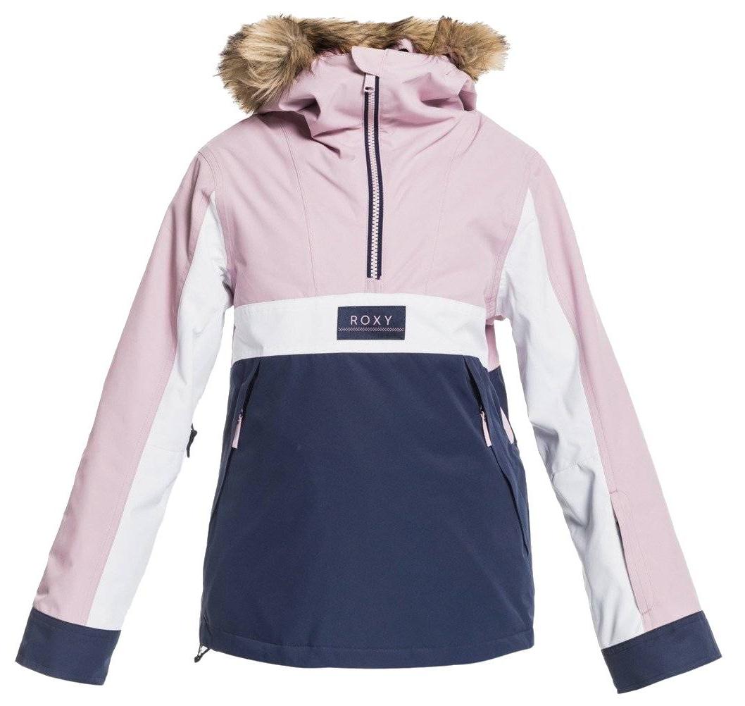 фото Куртка детская roxy shelter snow jacket girl's medieval blue р.164