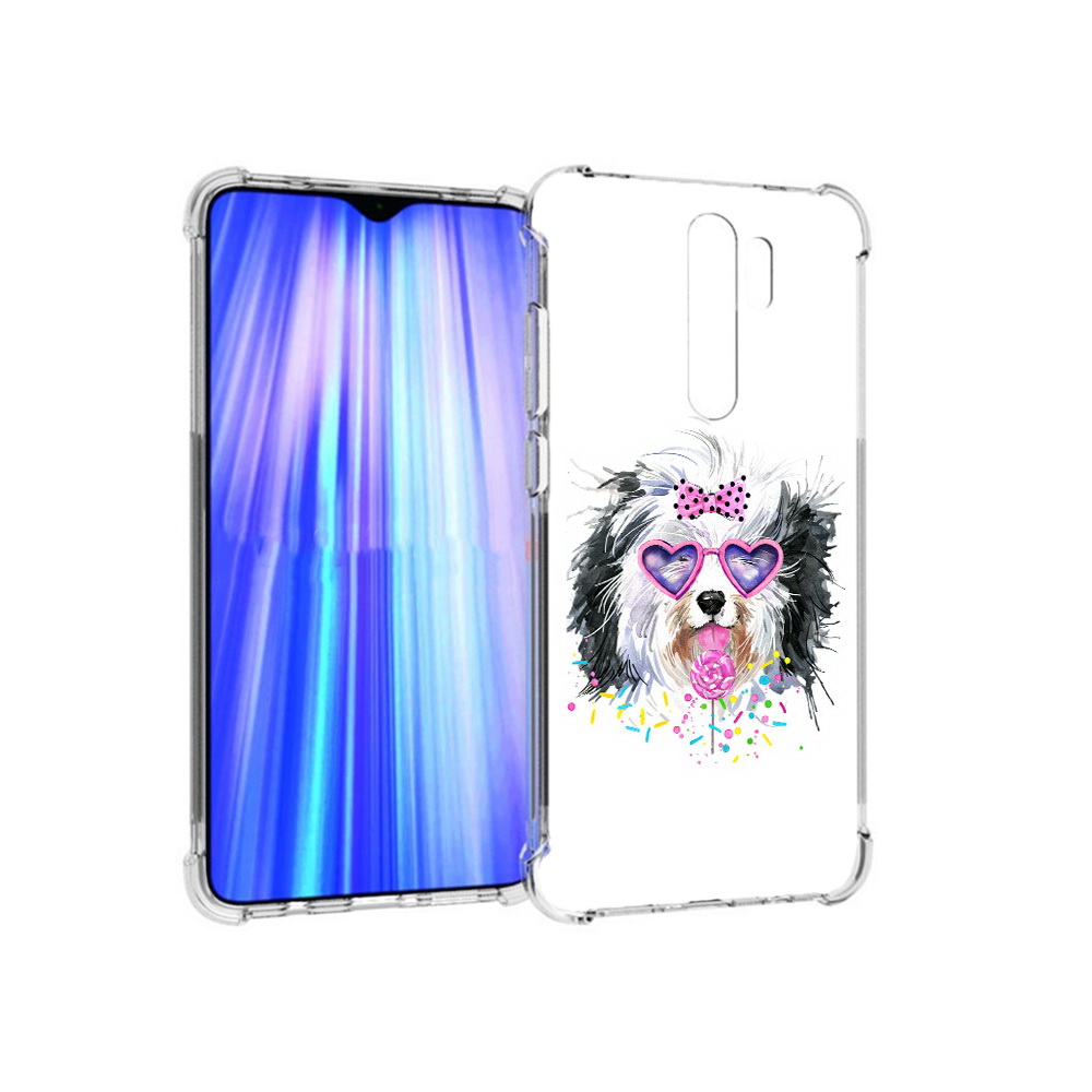 

Чехол MyPads Tocco для Xiaomi Redmi Note 8 Pro пушистик (PT135544.276.559), Прозрачный, Tocco