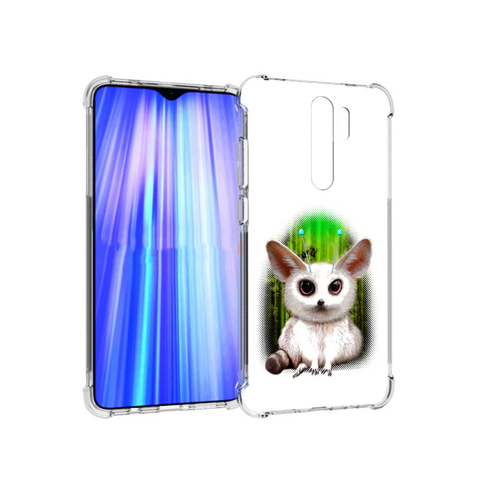 

Чехол MyPads Tocco для Xiaomi Redmi Note 8 Pro пушистое животное (PT135544.276.560), Прозрачный, Tocco