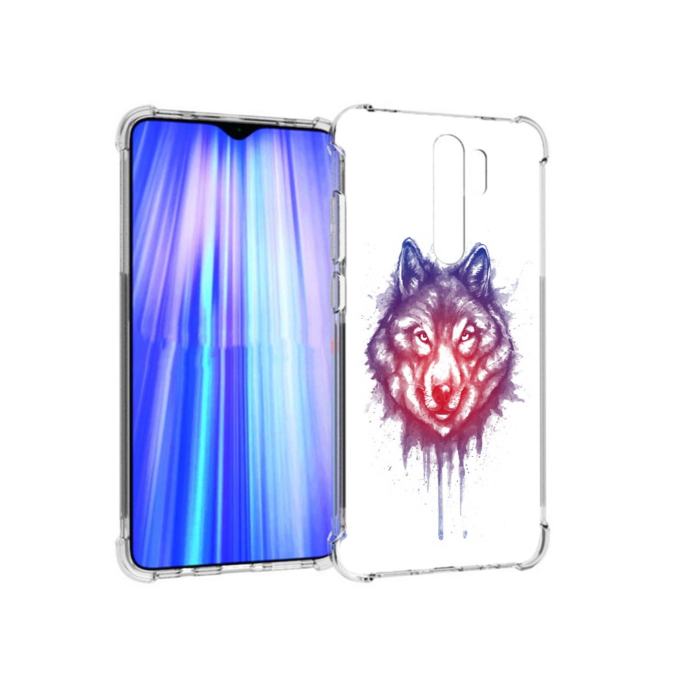 

Чехол MyPads Tocco для Xiaomi Redmi Note 8 Pro пушистый волк (PT135544.276.561), Прозрачный, Tocco