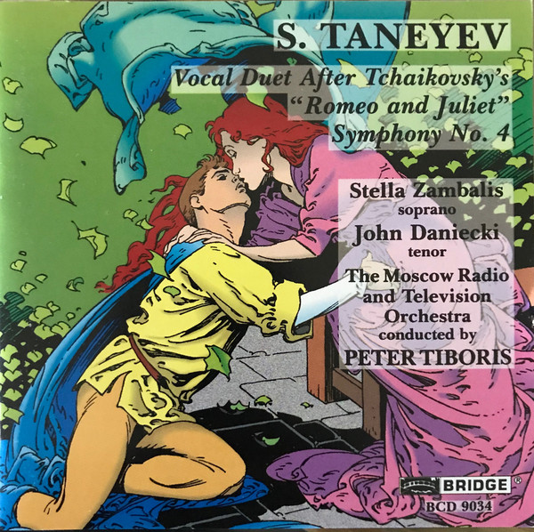 Sergei Taneyev: Symphony No. 4, Op. 12 in C Minor (1 CD)
