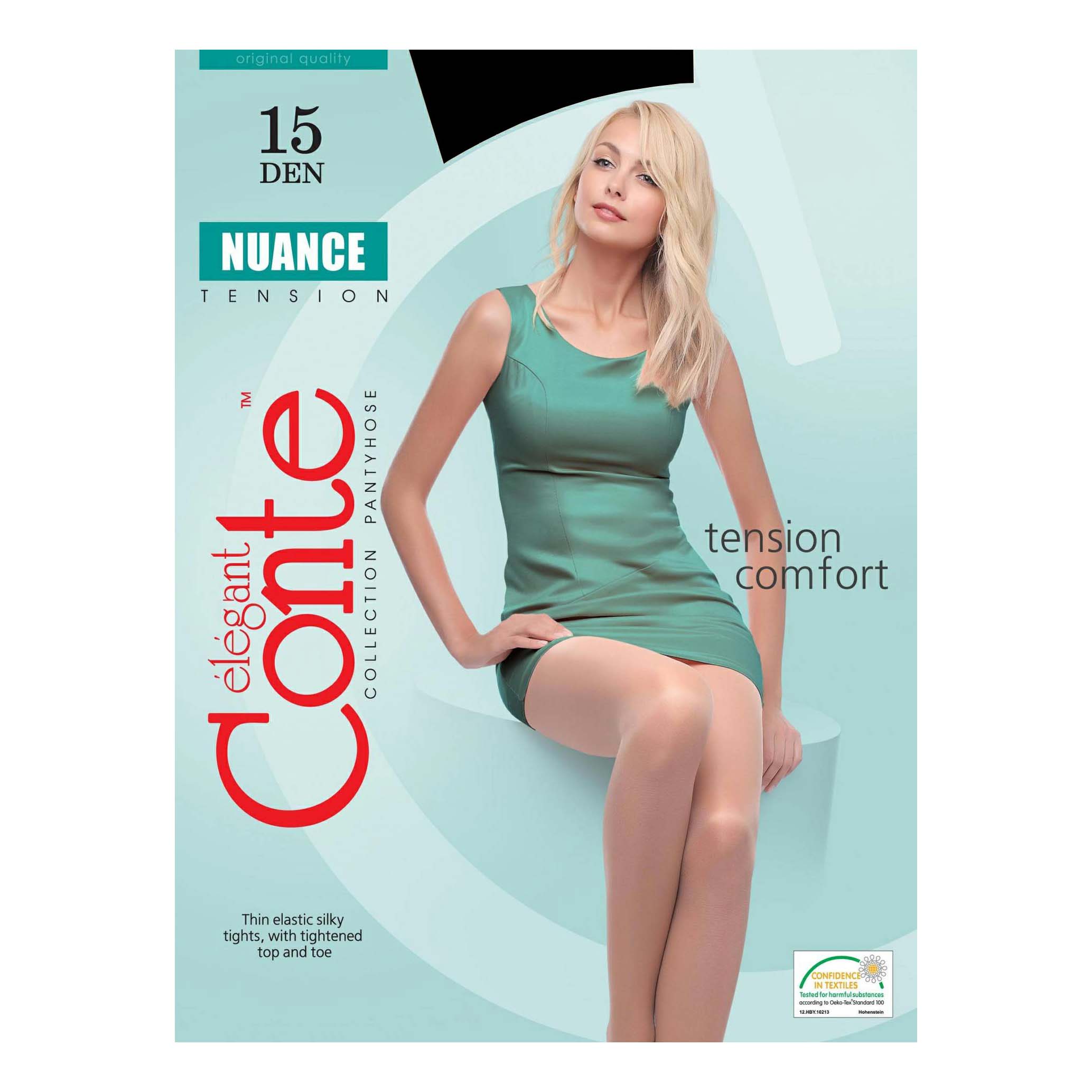 

Колготки женские Conte черные 2, Черный