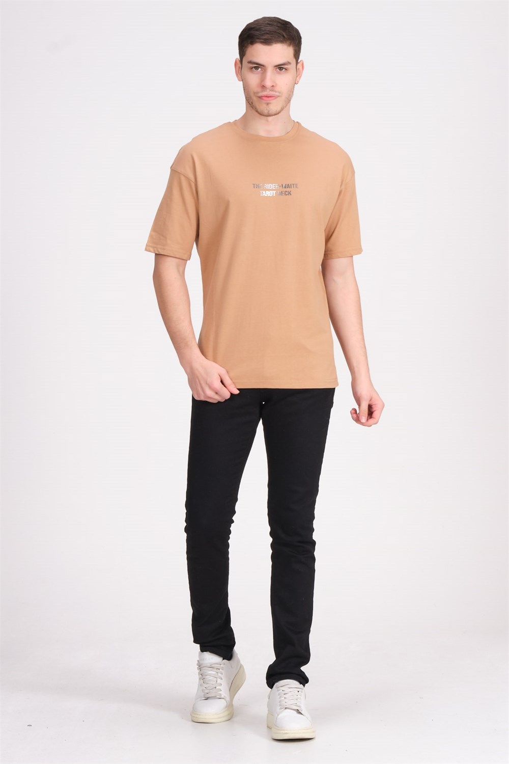 

Футболка мужская Silversun Store 16491 бежевая M (доставка из-за рубежа), Бежевый, 16491