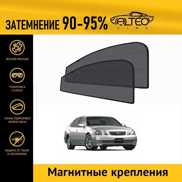 

Автошторки ALTEO на Toyota Aristo 2 (S160) (1997-2000)