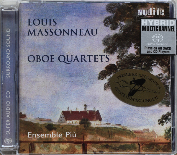 

Massonneau: Oboe Quartets - Ensemble Più (1 SACD)