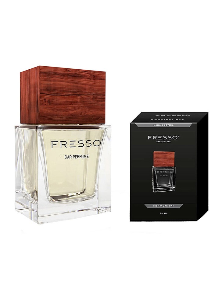 

Автомобильный ароматизатор Fresso Perfumy парфюмированный Signature Man 50мл