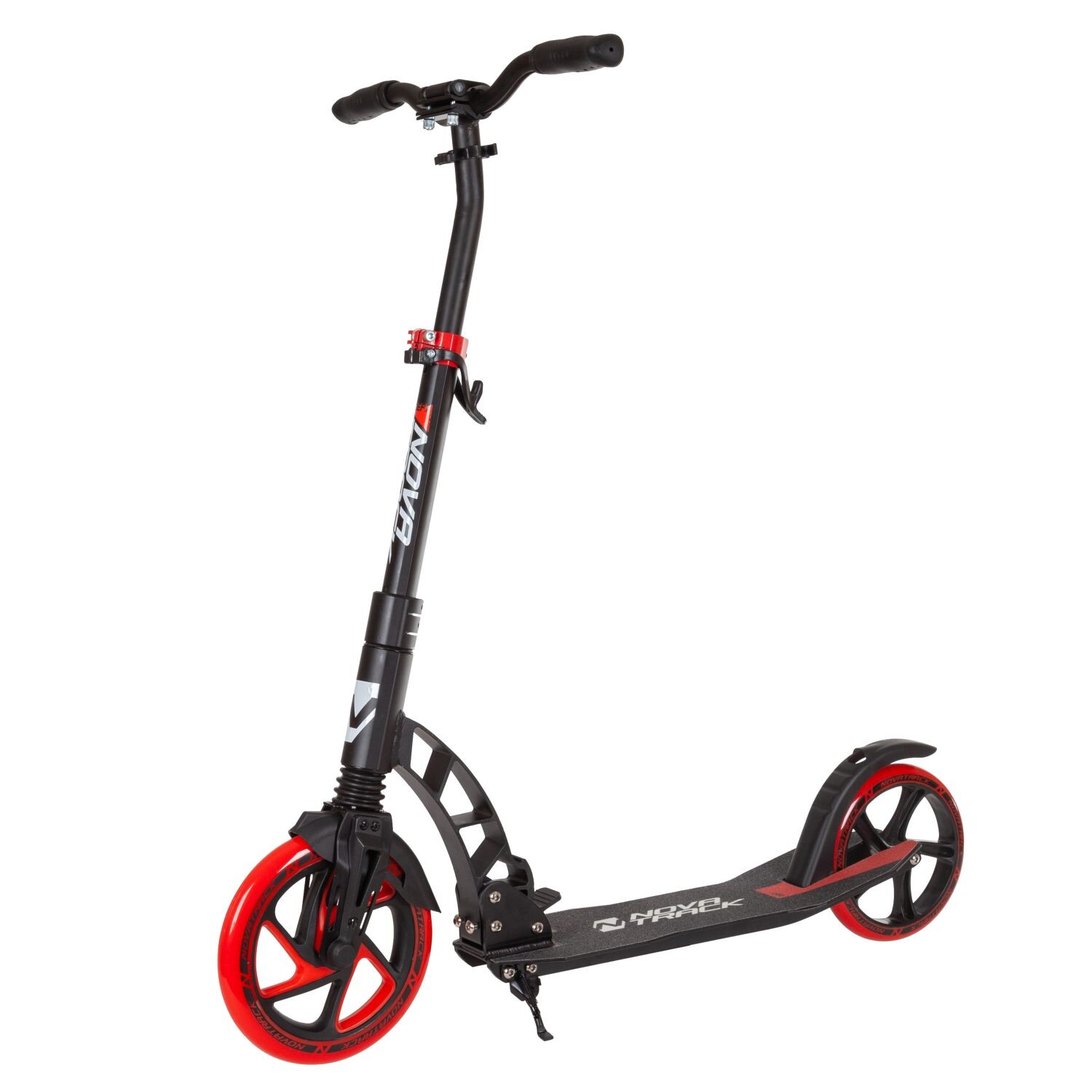

Самокат Novatrack 230FS.DEFT.BBK22, Черный;красный