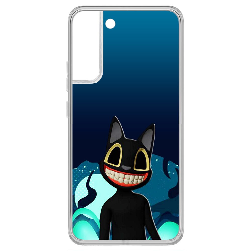 фото Чехол-накладка krutoff clear case хаги ваги - картун кэт для samsung galaxy s22+