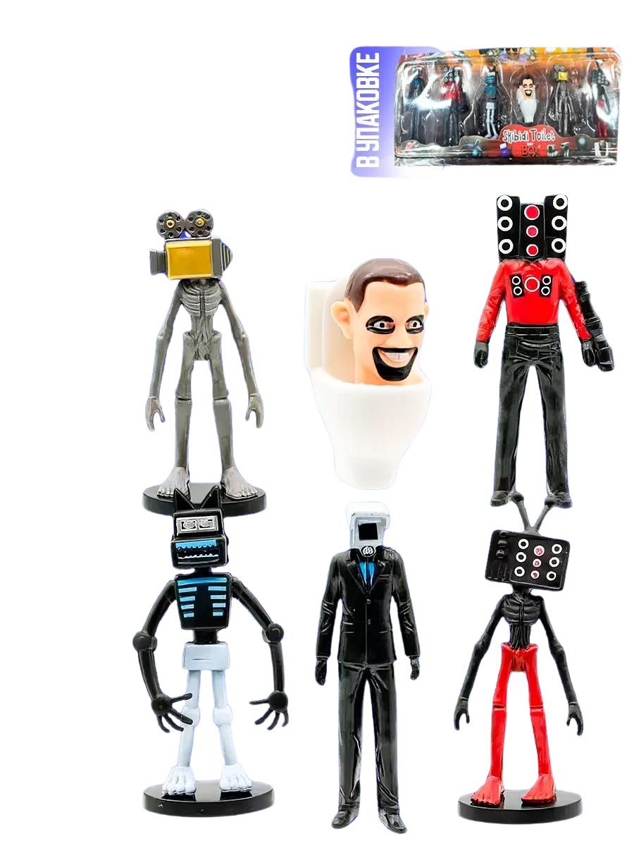 Набор фигурок ANELI Skibidi 6 в 1