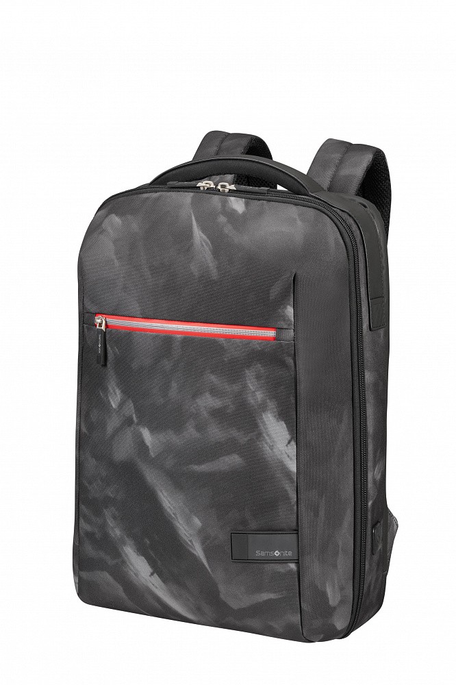 фото Рюкзак для ноутбука унисекс samsonite kf2-58004 серый принт