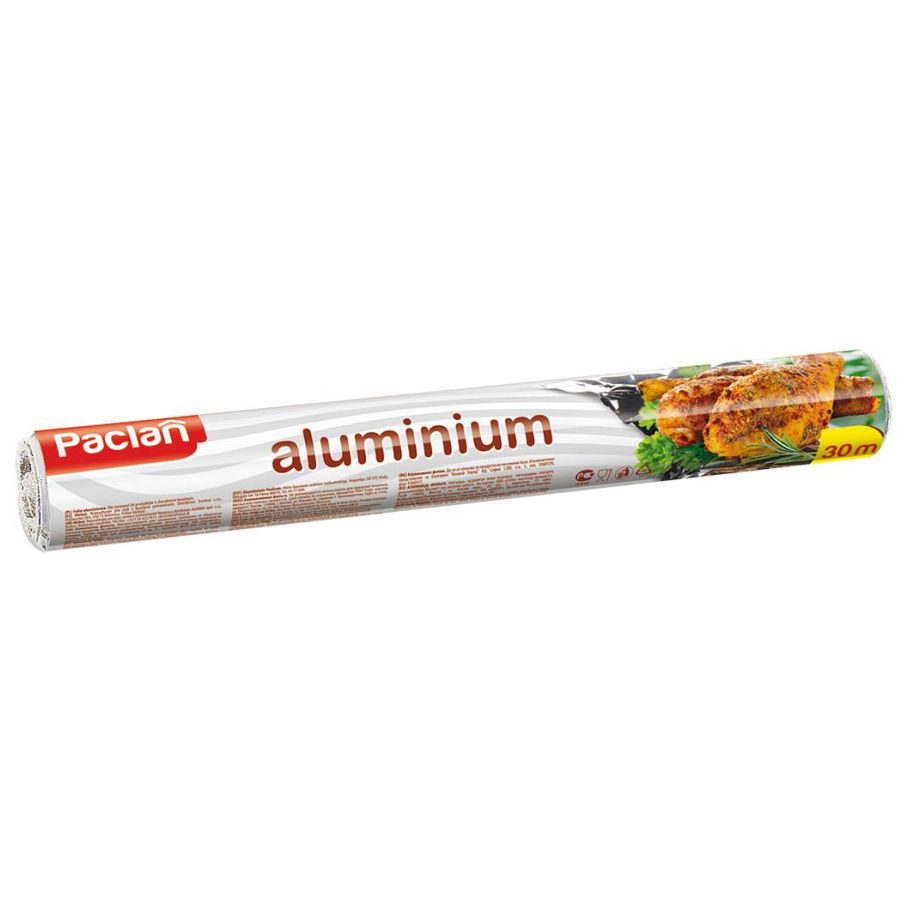 Фольга алюминиевая Paclan Aluminium 30 м. х 29 см. в рулоне