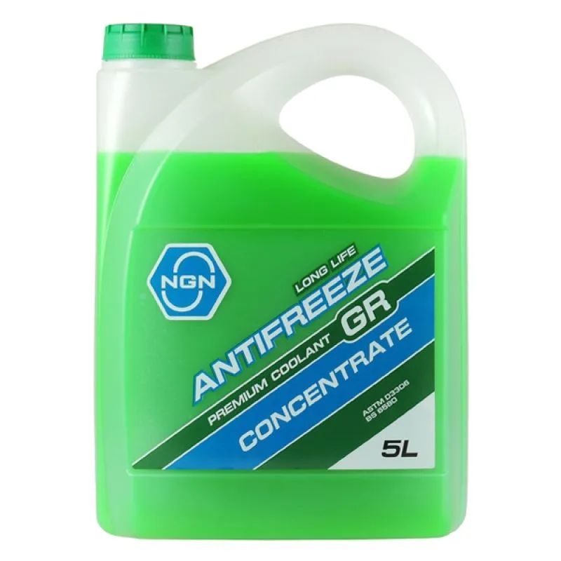 NGN V172485321 Антифриз Longlife Antifreeze Green Концентрат GR GREEN ANTIFREEZE 5L 1шт