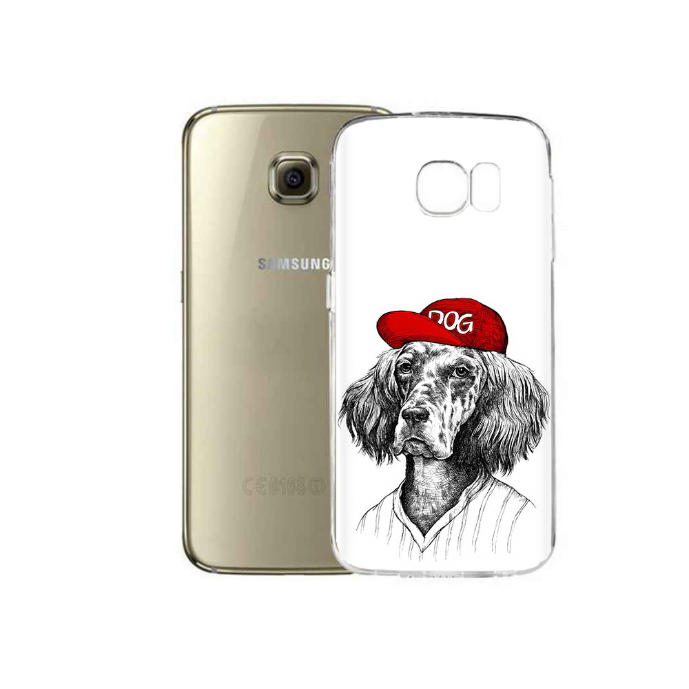 

Чехол MyPads Tocco для Samsung Galaxy C5 Pro дог (PT61139.577.333), Прозрачный, Tocco