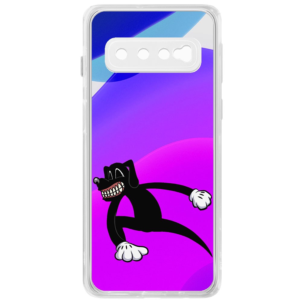 

Чехол-накладка Krutoff Clear Case Хаги Ваги - Картун Дог для Samsung Galaxy S10